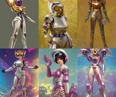 Full Body Character Portrait
