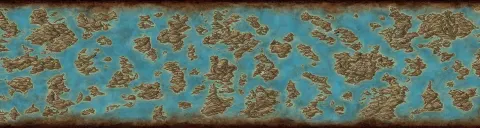 Fantasy World Atlas in the Style of an Mmorpg World Map