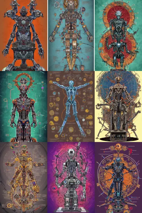 Anatomy of the Vitruvian Terminator