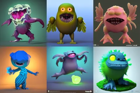 Cute! C4d Unreal Engine