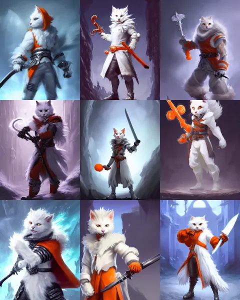 Anthropomorphic White