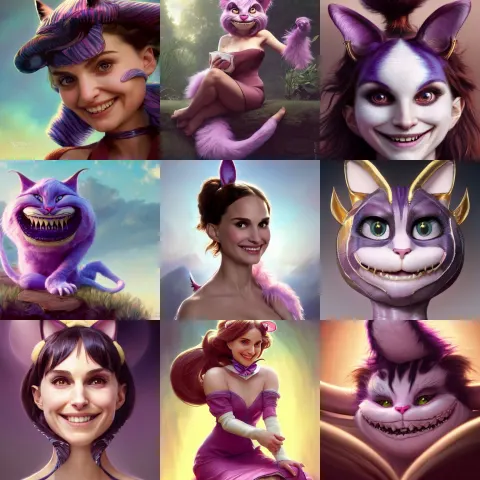 Cheshire Cat Smile Natalie Portman