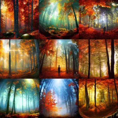 Autumn in the Boreal Forest