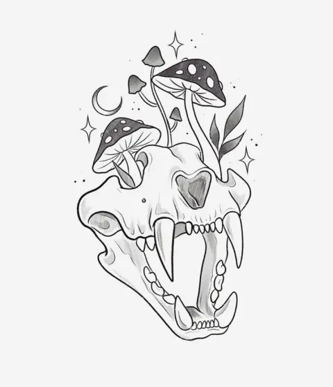 SVG: Horror Mushrooms