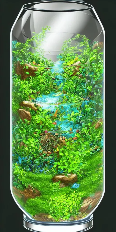 Graphic of Enchanted Terrarium