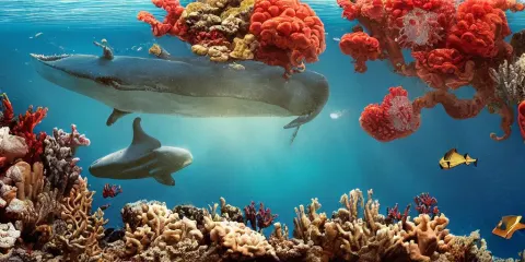 Underwater Tilt Shift Gulf