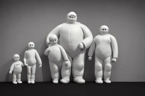 Alabaster Bibendum Model