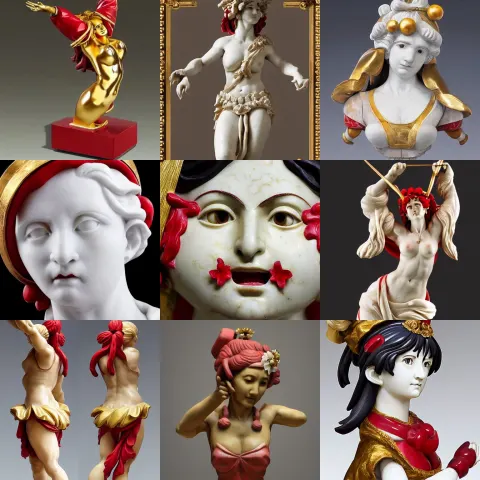 Classical Sculpture of Reimu Hakurei