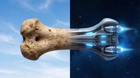 Dog Bone Spacecraft Morph