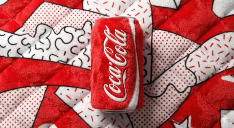 Plush Soda Can Product Shot
