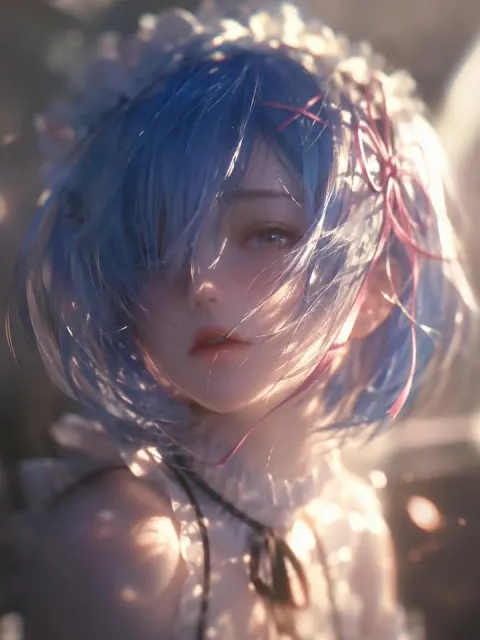 Frieren Ethereal Anime Portrait
