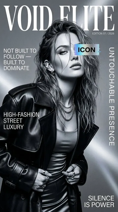 Monochrome Fashion Cover