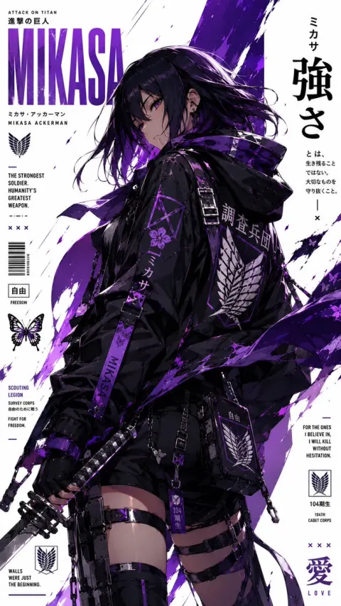 Anime Character Streetwear Collector Poster