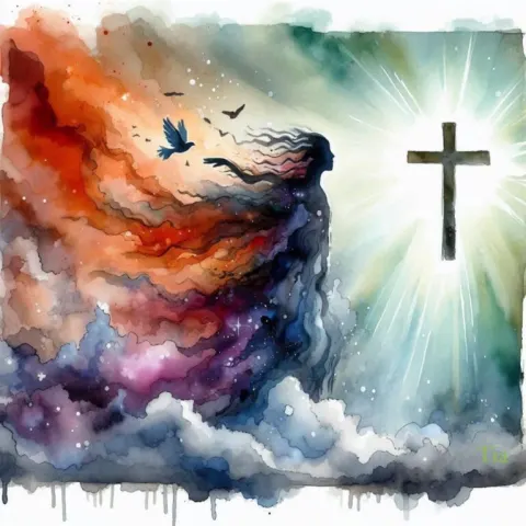 Whimsical Cross Dissolving Darkness
