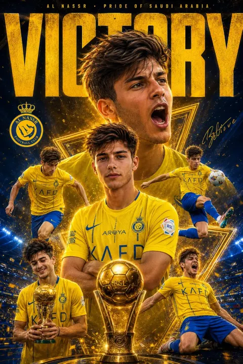 Football Victory Poster