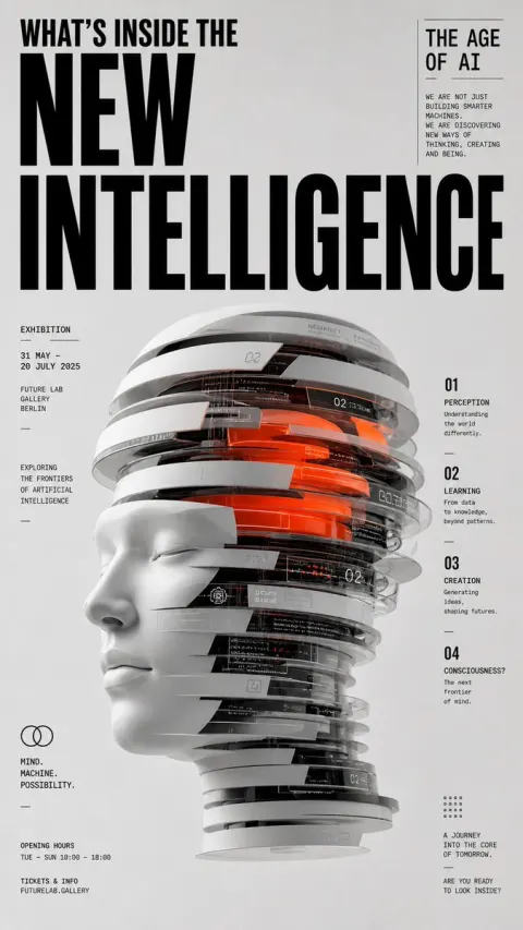 New Intelligence Editorial Poster