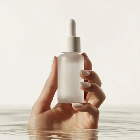 Skincare Dropper Bottle in Water