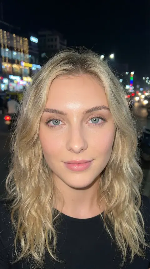 Douyin-Style Flash Selfie