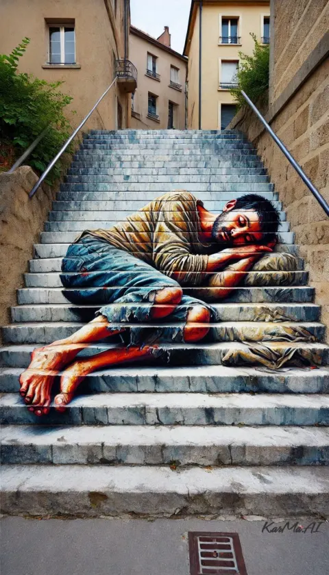 Kevin Lee Art Vibrant Urban Mural