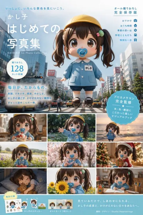 Professional Designer Character Photo Book