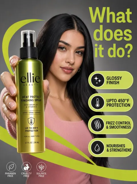 Premium Hair Spray Commercial Campaign