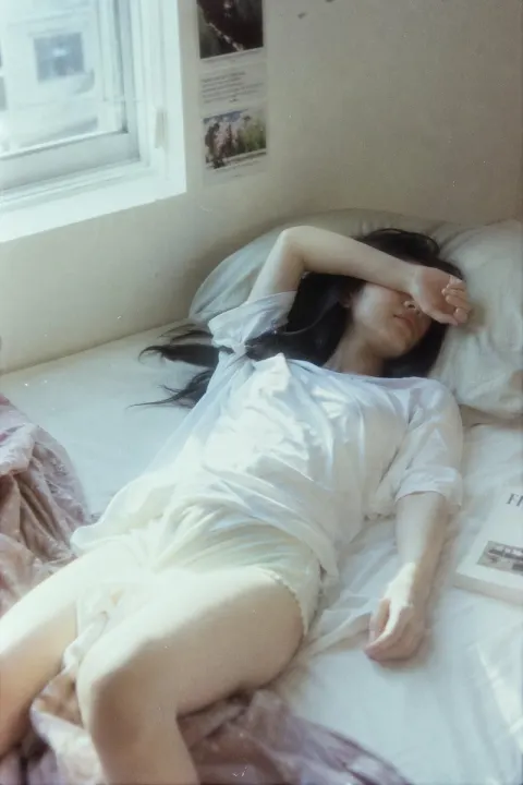 Japanese Film Style Girl in a Lazy Summer