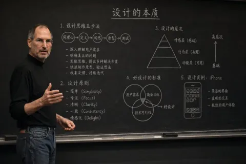 Real University Classroom Blackboard Teaching Shot