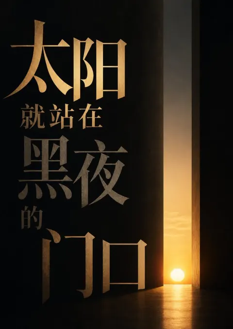 Minimal Takahashi Style Black and White Light Poster