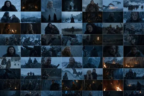 Epic Movie Continuous Action Freeze Frame Album