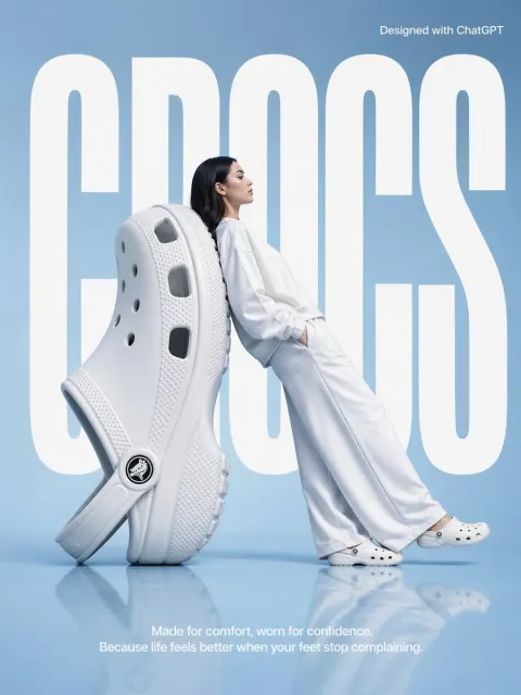 Surreal Giant Clogs Fashion Editorial
