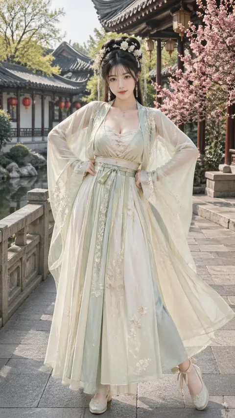 Lavender Song Style Hanfu Stunning Influencer