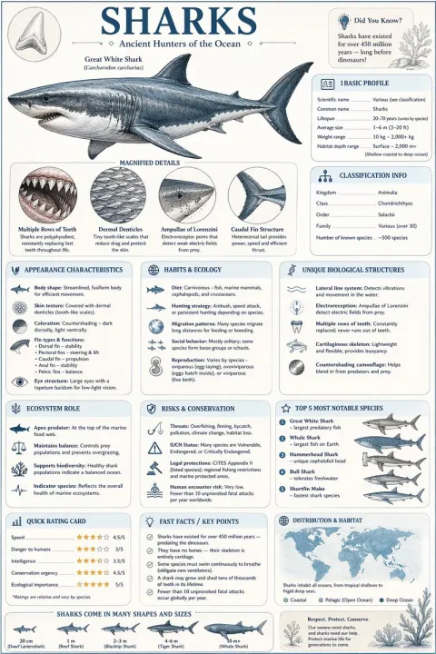 Shark Encyclopedia Full Secrets of the Deep Sea Ruler