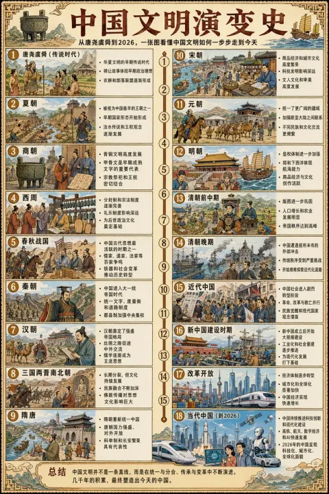 Scroll of the Evolution of Chinese Civilization
