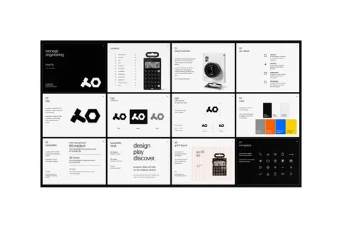 Refined Multipage Brand Kit Design