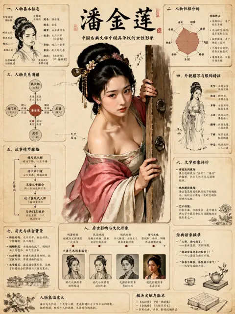 Mapping the Jin Ping Mei Knowledge Graph