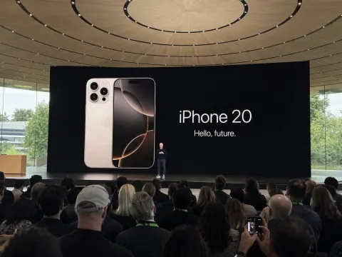 Watching Cook Launch a New iPhone From the Apple Orchard
