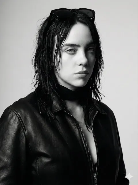 Billie Eilish Luxury Fashion Editorial