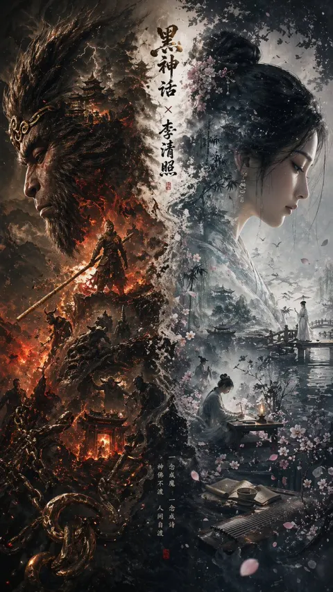 Black Myth Meets Li Qingzhao