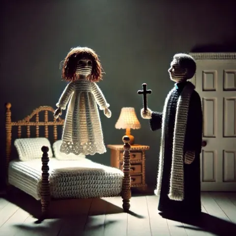 Crochet Scene from The Exorcist