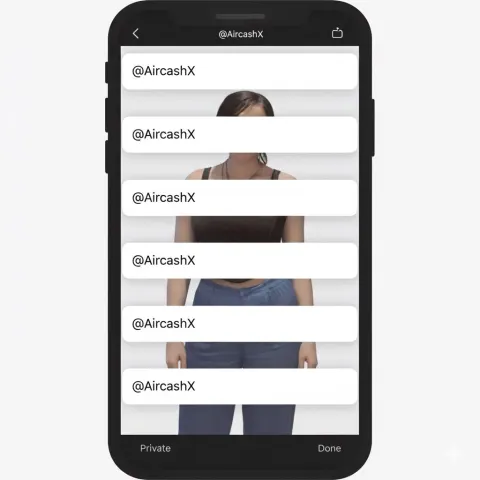 3D Portrait Browser Overlay Style