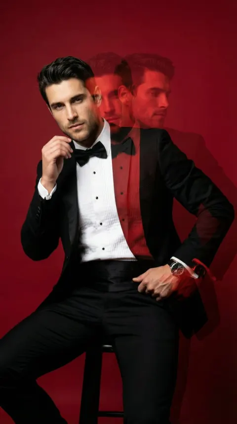 Red Studio Motion Echo Tuxedo