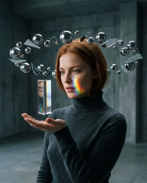 Surreal Orbit of Endless Creativity