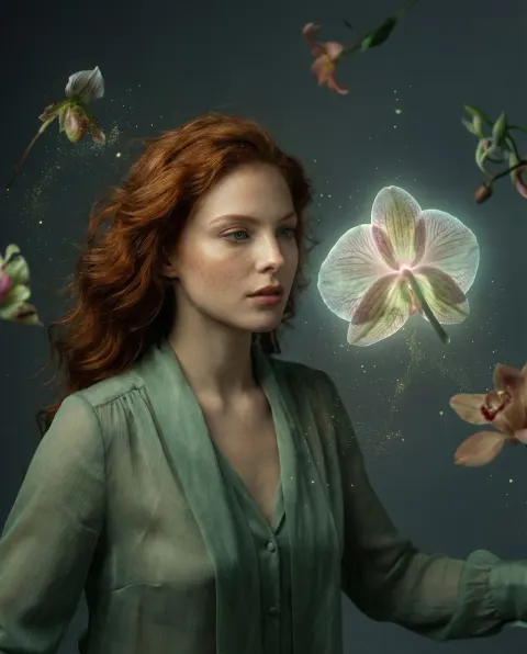Cosmic Flower Whisperer