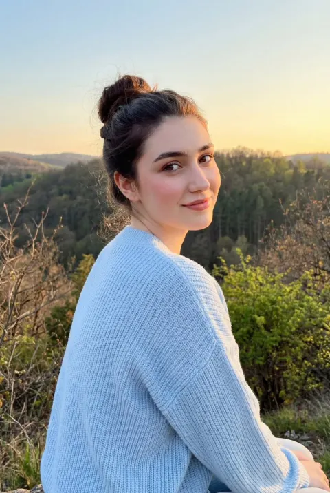 Golden Hour Mountain Portrait