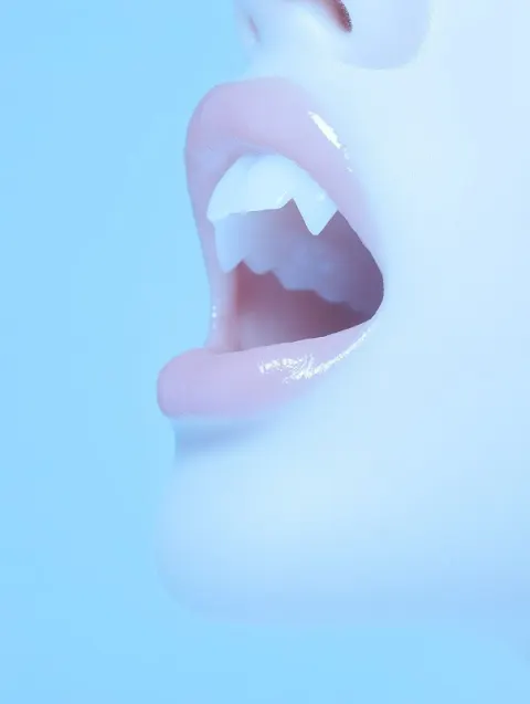Vampire Beauty Close-Up Photography