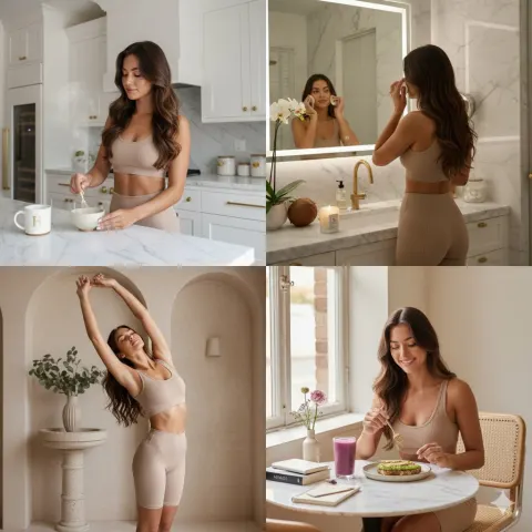 Luxury Wellness Lifestyle Visuals