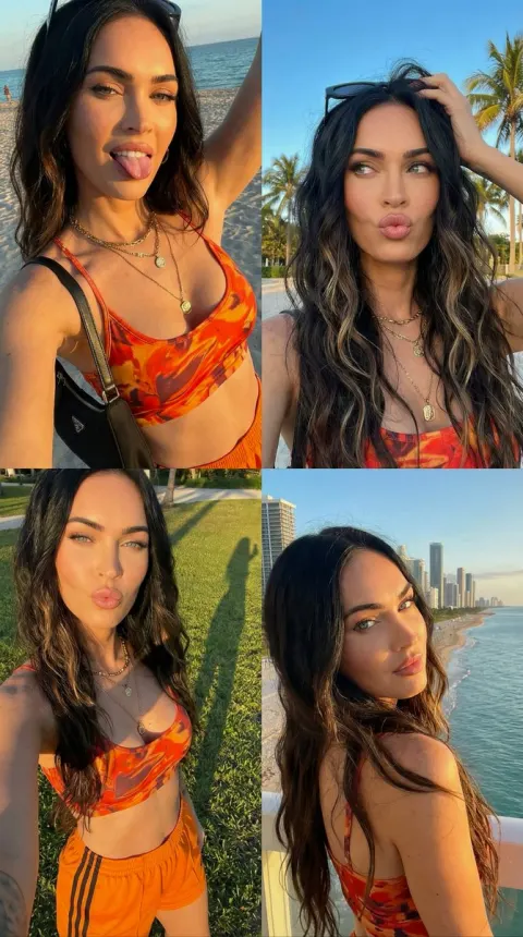Miami Beach Golden Hour Selfie