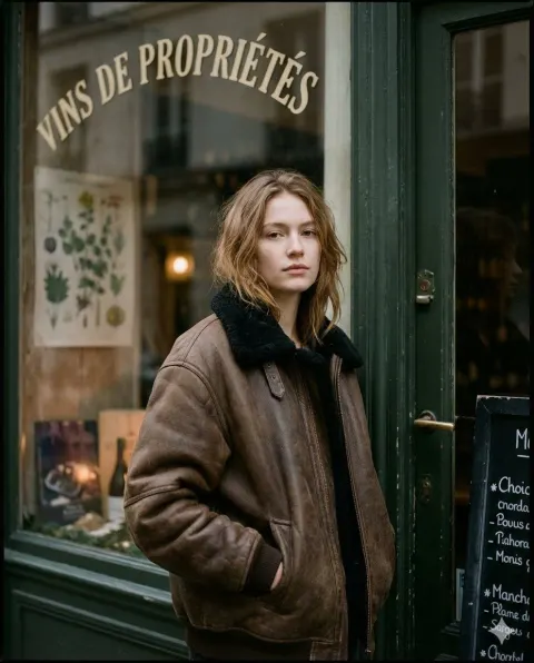 Paris Dusk Melancholy Portrait