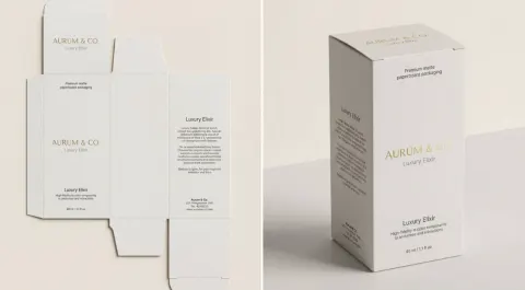 Premium 3D Packaging Box Visualization