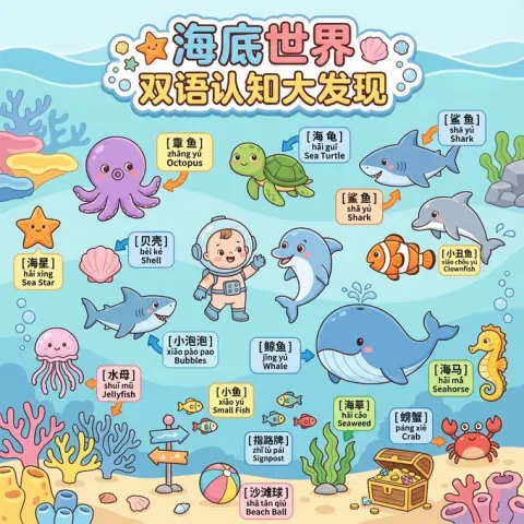 Underwater Bilingual Discovery
